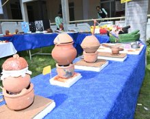 GUNAPADAM-MEDICINE PREPARING EQUIPMENTS & MODELS EXHIBITED BY STUDENTS